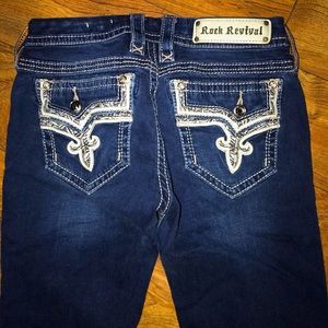 Rock Revival Crop Jeans